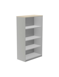 ARMARIO PUERTAS BAJAS ROCADA SERIE STORE  ALUMINIO - HAYA 156x90cm