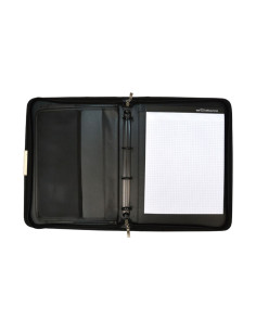 PORTAFOLIO OFFICE BOX CON ANILLAS BLACK LABEL 2