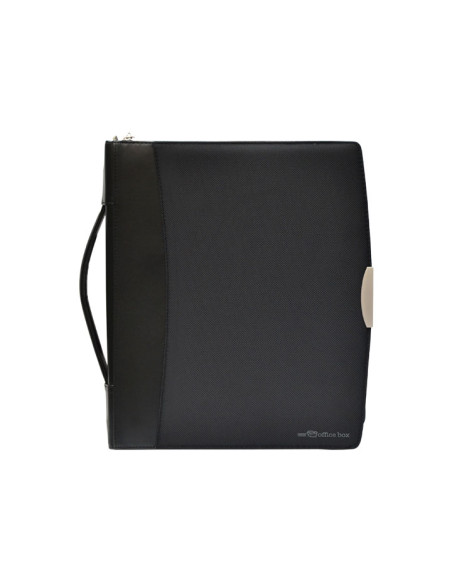 PORTAFOLIOS OFFICE BOX BLACK LABEL CON ASA