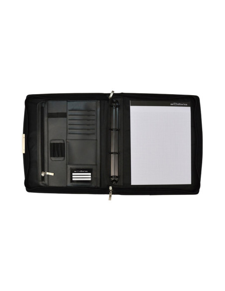 PORTAFOLIOS OFFICE BOX BLACK LABEL CON ASA