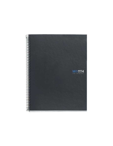 CUADERNO MIQUEL RIUS NOTEBOOK 4 A4 BASIC GRAFITO HORIZONTAL