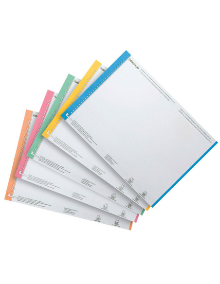 PACK 270 ETIQUETAS ELBA PARA CARPETAS COLGANTES 8mm
