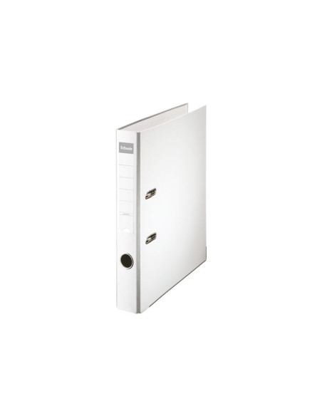 ARCHIVADOR palanca ESSELTE PLASTICO FORRADO con RADO A4 50mm BLANCO