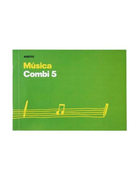 CUADERNO DE MÚSICA ADDITIO COMBI 5
