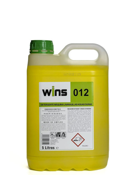 GARRAFA LAVAVAJILLAS MÁQUINAS AGUAS DURAS 5L