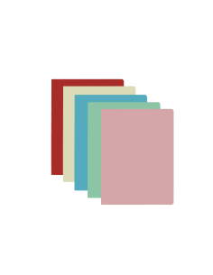 PACK 50 SUBCARPETAS ELBA A4 PASTEL 180gr 2