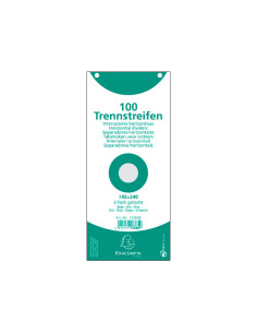 PACK 100 FICHAS EXACOMPTA SEPARADORAS