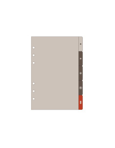 ACCESORIO AGENDA FINOCAM JUEGO 5 SEPARADORES LATERALES R563