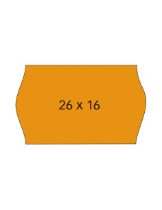 PACK 6 ROLLOS APLI PARA ETIQUETADORA 21x12mm SINUSOIDAL REMOVIBLE