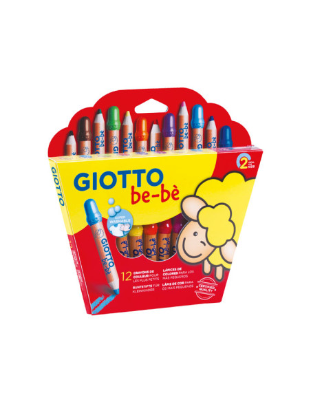 ESTUCHE 12 LÁPICES GIOTTO BE-BÈ