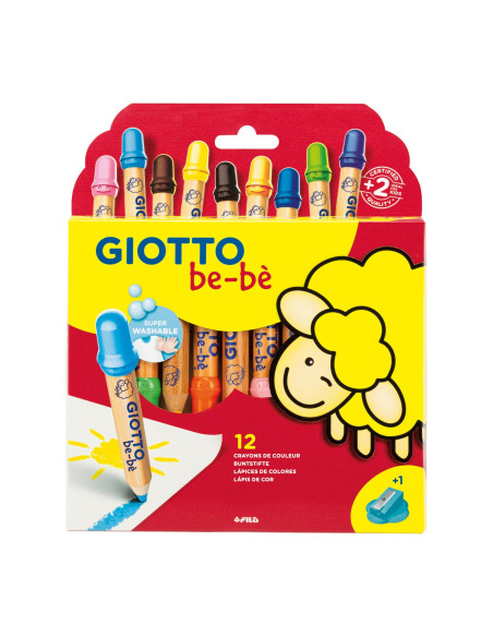 ESTUCHE 12 LÁPICES GIOTTO BE-BÈ