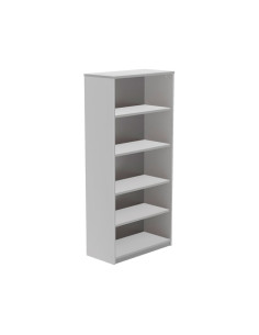 ARMARIO MADERA ROCADA STORE 195x90cm LIBRERÍA GRIS