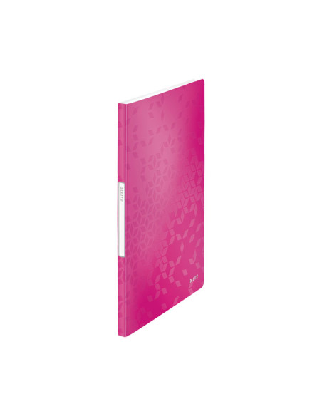 CARPETA FUNDAS TARIFARIO LEITZ WOW PP FLEXIBLE A4 20 F FUCSIA