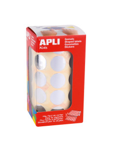 ROLLO GOMETS APLI CIRCULOS 20mm METALIZADOS