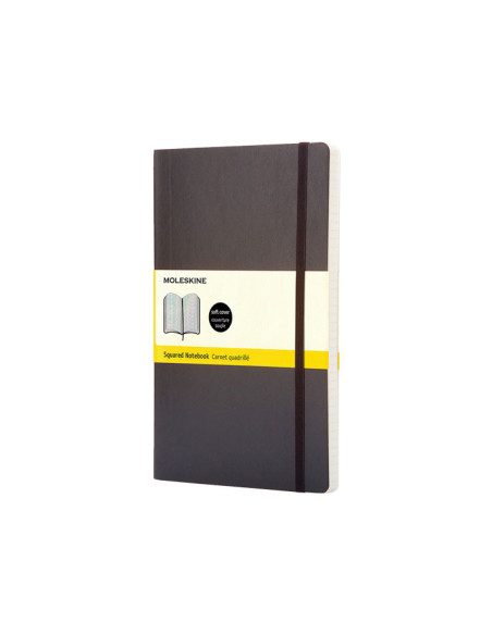 CUADERNO MOLESKINE CLÁSICO 9x14cm TAPA BLANDA CUADRÍCULA