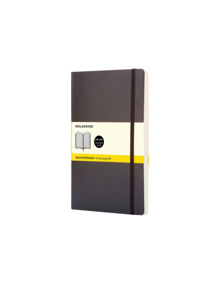 CUADERNO MOLESKINE CLÁSICO 13x21cm TAPA BLANDA CUADRÍCULA
