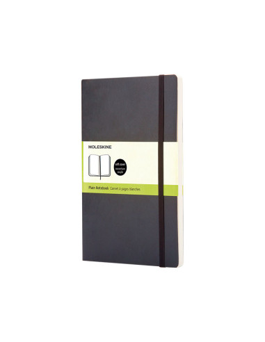 CUADERNO MOLESKINE CLÁSICO 13x21cm TAPA BLANDA LISO