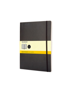 CUADERNO MOLESKINE CLÁSICO 19x25cm TAPA BLANDA CUADRÍCULA