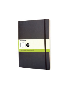 CUADERNO MOLESKINE CLÁSICO 19x25cm TAPA BLANDA LISO