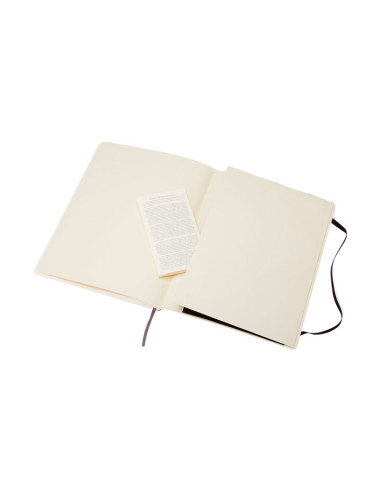 CUADERNO MOLESKINE CLÁSICO 19x25cm TAPA BLANDA LISO