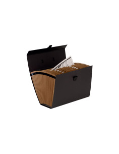 FELLOWES MALETÍN CLASIFICADOR ACORDEÓN NEGRO 2