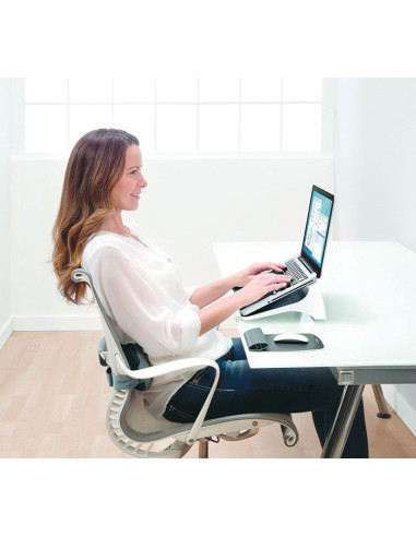 SOPORTE FELLOWES PARA PORTÁTIL I-SPIRE BLANCO