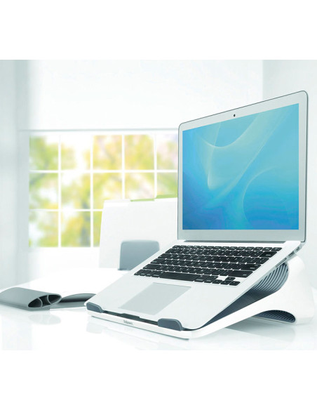 SOPORTE FELLOWES PARA PORTÁTIL I-SPIRE BLANCO