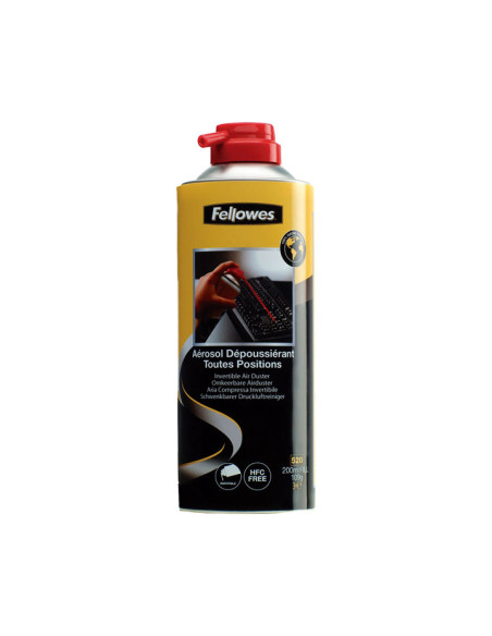 SPRAY FELLOWES AIRE COMPRIMIDO 200ml INVERTIBLE