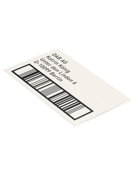 CARTUCHO 435 ETIQUETAS LEITZ ICON 50x88mm