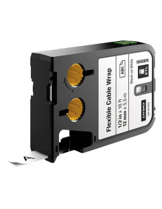 CINTA DYMO PARA ROTULAR CABLES 12mm