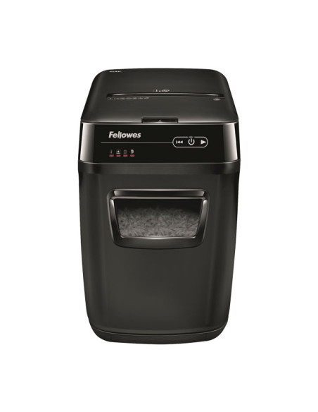 DESTRUCTORA FELLOWES AUTO-MAX 200C 200h PARTIC Nvseg4 - partícula 4x38mm ancho 230mm dep32L