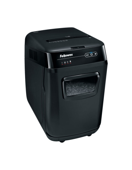 DESTRUCTORA FELLOWES AUTO-MAX 200C 200h PARTIC Nvseg4 - partícula 4x38mm ancho 230mm dep32L