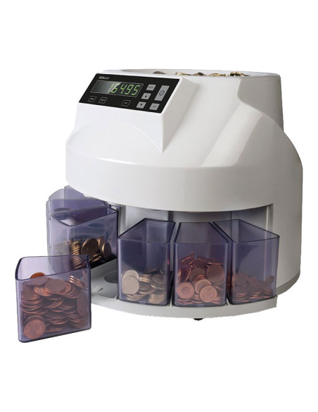 CONTADORA CLASIFICADORA DE MONEDAS SAFESCAN 1250