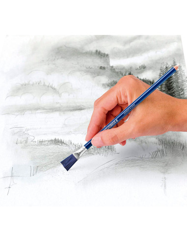 LÁPIZ BORRADOR STAEDTLER MARS RASOR CON PINCEL