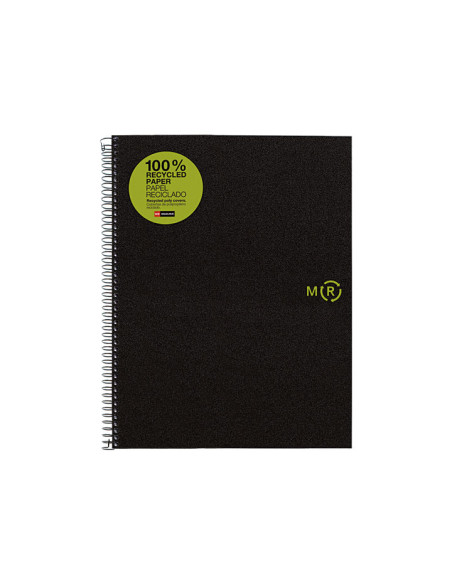 CUADERNO ESPIRAL MIQUEL RIUS NOTEBOOK 4 A5 RECICLADO