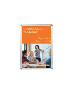 VITRINA PORTAPOSTER NOBO CLIPDOWN 65x90cm 2