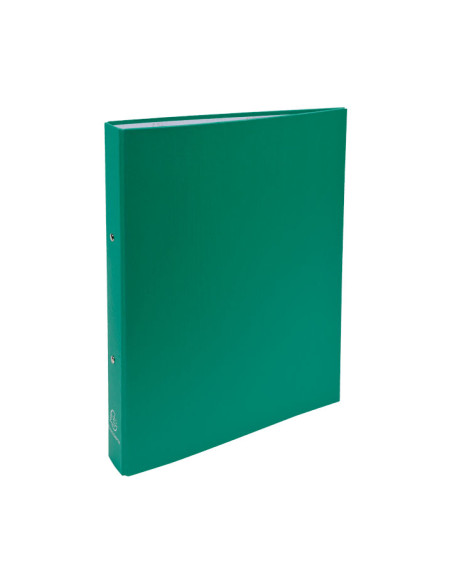 CARPETA de ANILLAS EXACOMPTA CARTON FORRADO A4 2 anREDONDA 30mm VERDE