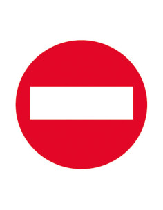 ETIQUETA APLI PROHIBIDO EL PASO