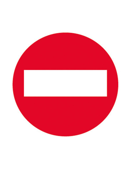 ETIQUETA APLI PROHIBIDO EL PASO