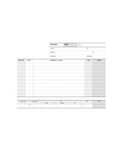 TALONARIO APLI FACTURAS 4 APAISADO CATALÁN