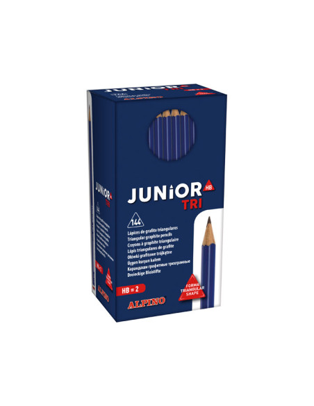SCHOOLPACK 144 LÁPICES DE GRAFITO ALPINO JUNIOR TRI