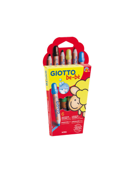 ESTUCHE 6 LÁPICES GIOTTO BE-BÈ