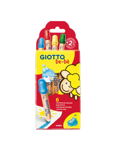 ESTUCHE 6 LÁPICES GIOTTO BE-BÈ