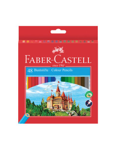 ESTUCHE 48 ECOLÁPICES FABER-CASTELL CASTILLO