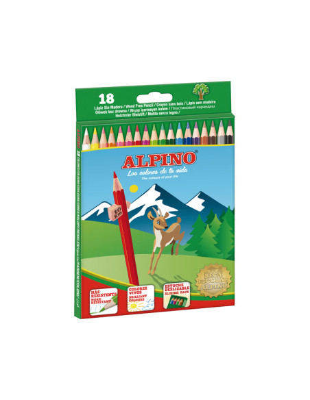 CAJA 18 LÁPICES ALPINO FESTIVAL SURTIDO