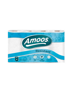 PACK 4 ROLLOS PAPEL DE COCINA AMOOS RESISTANT
