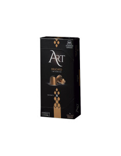 CAJA 10 CÁPSULAS RAVEZZI DELICATO ART COMPATIBLES CON NESPRESSO