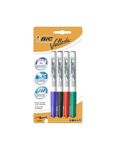 BLÍSTER 4 ROTULADORES BIC VELLEDA 1741