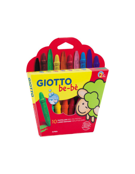 ESTUCHE 10 CERAS GIOTTO BÈ-BE  AFILALÁPIZ