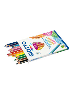 LAPICES de COLORES GIOTTO MEGA TRI CAJA DE 12 2